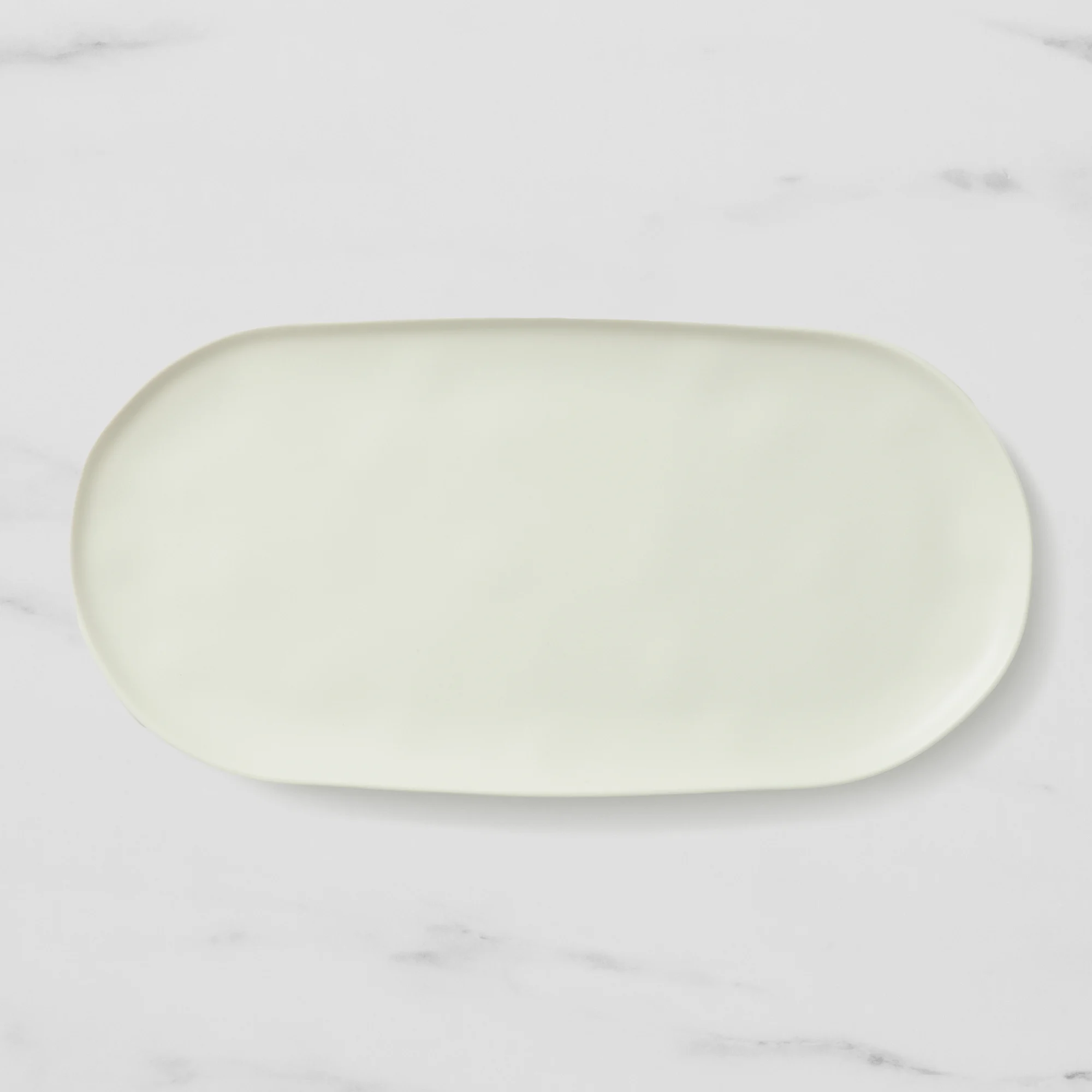 Escape Melamine Serving Platter 47x24cm White Kitchen Warehouse™
